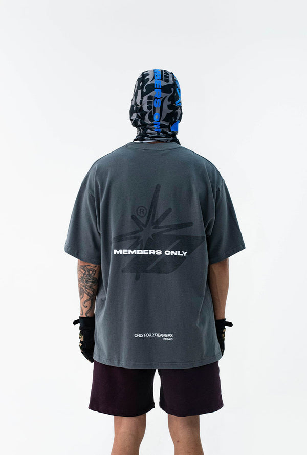 T-shirt "GREY MEMBERS ONLY"